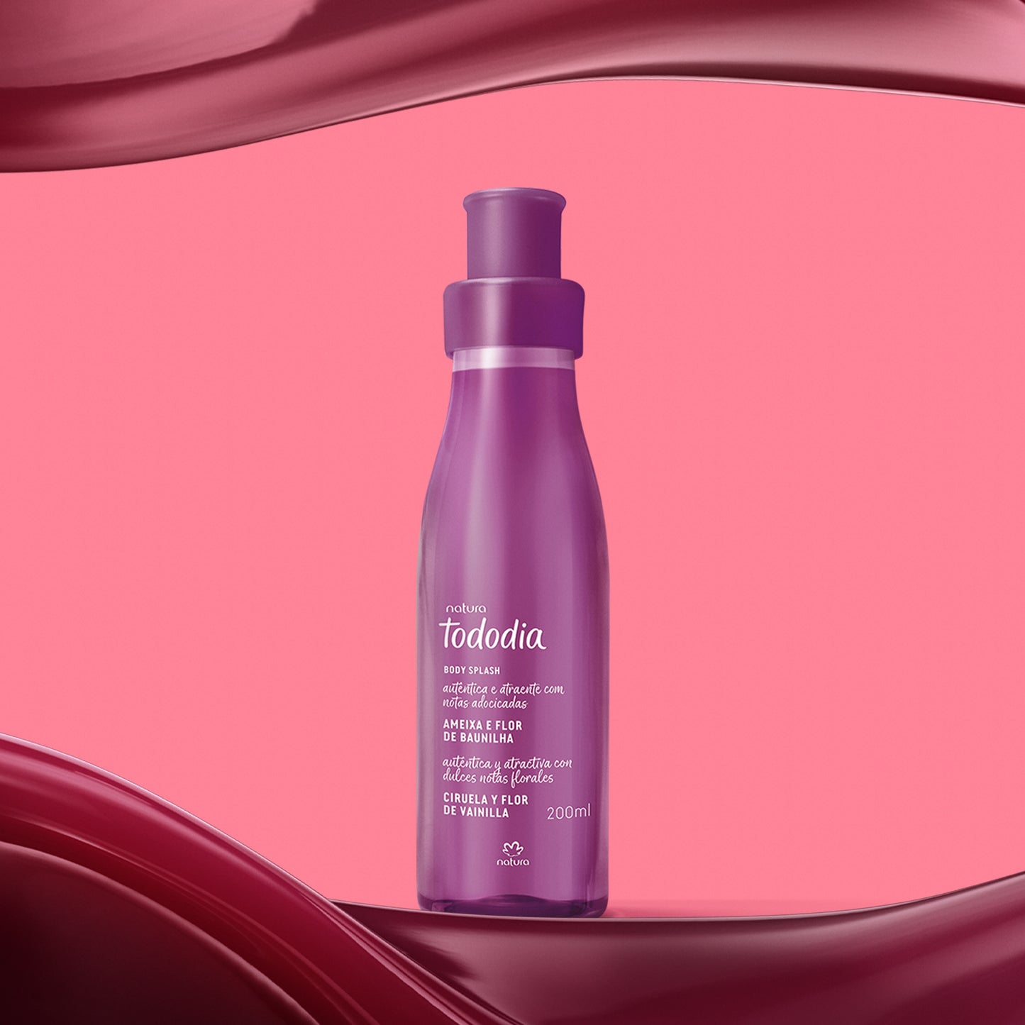 TODODIA - Body Splash Ameixa e Flor de Baunilha
