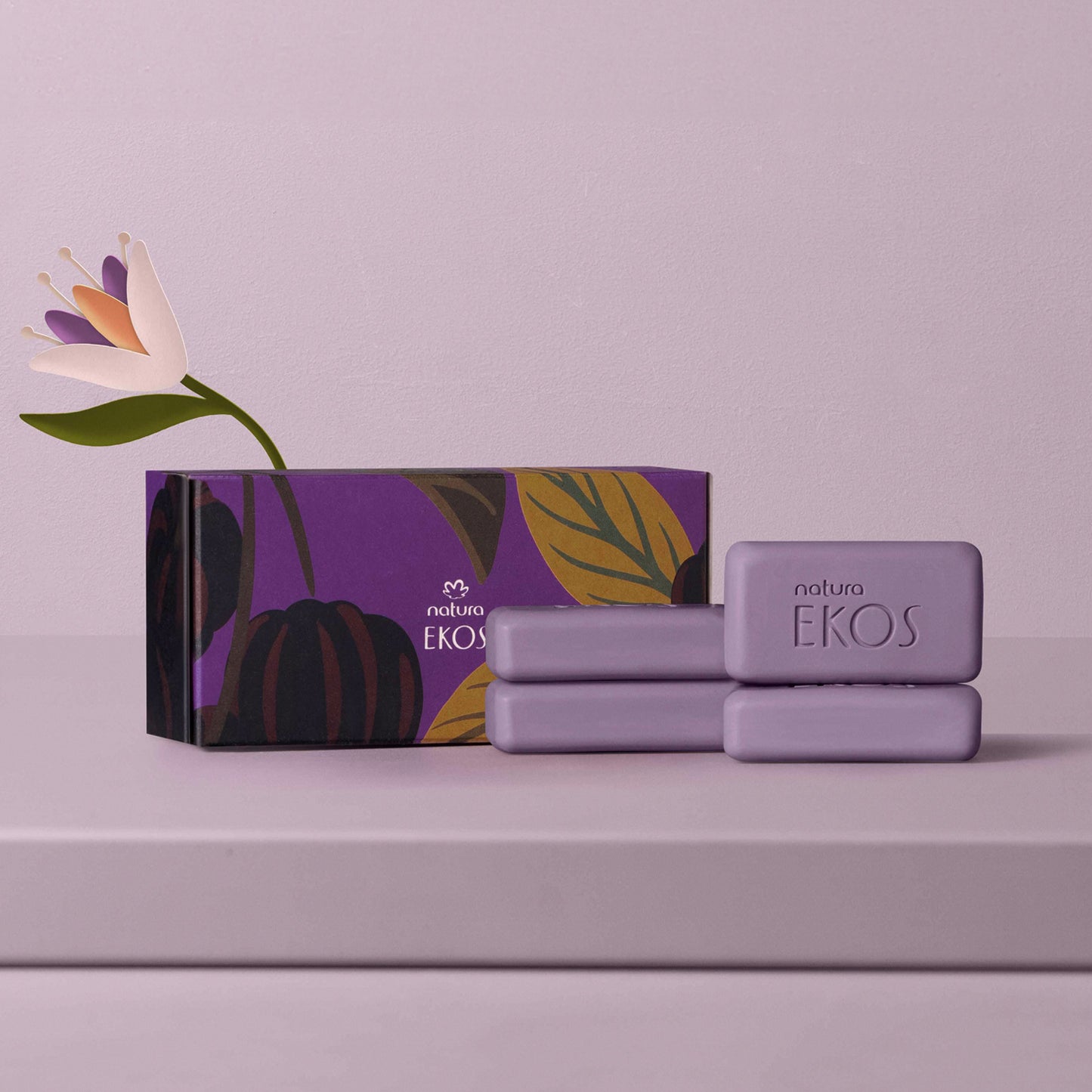EKOS - Pitanga Black Bar Soap Gift Box