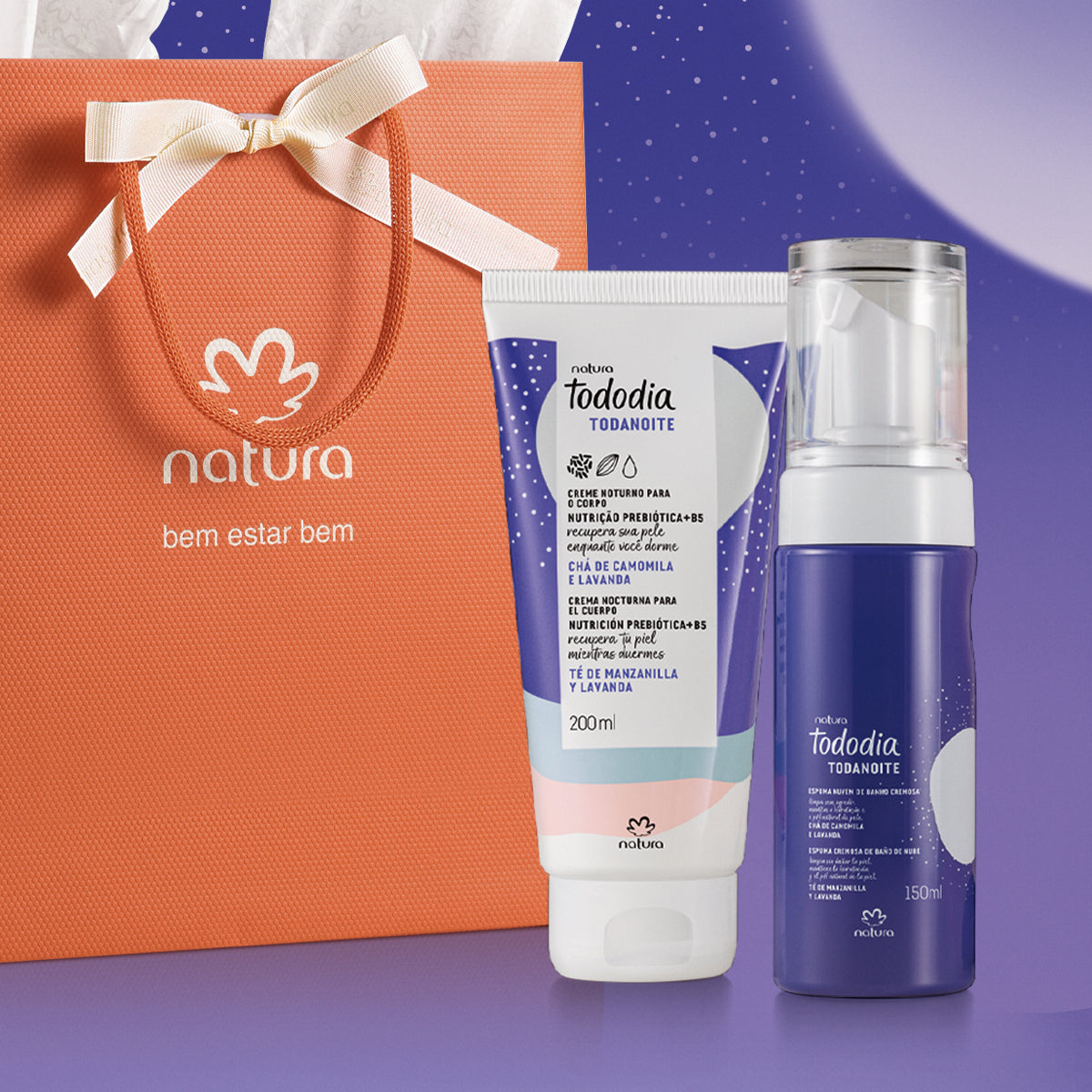 Tododia - Gift Set – Relaxing Chamomile & Lavender Night Care Ritual
