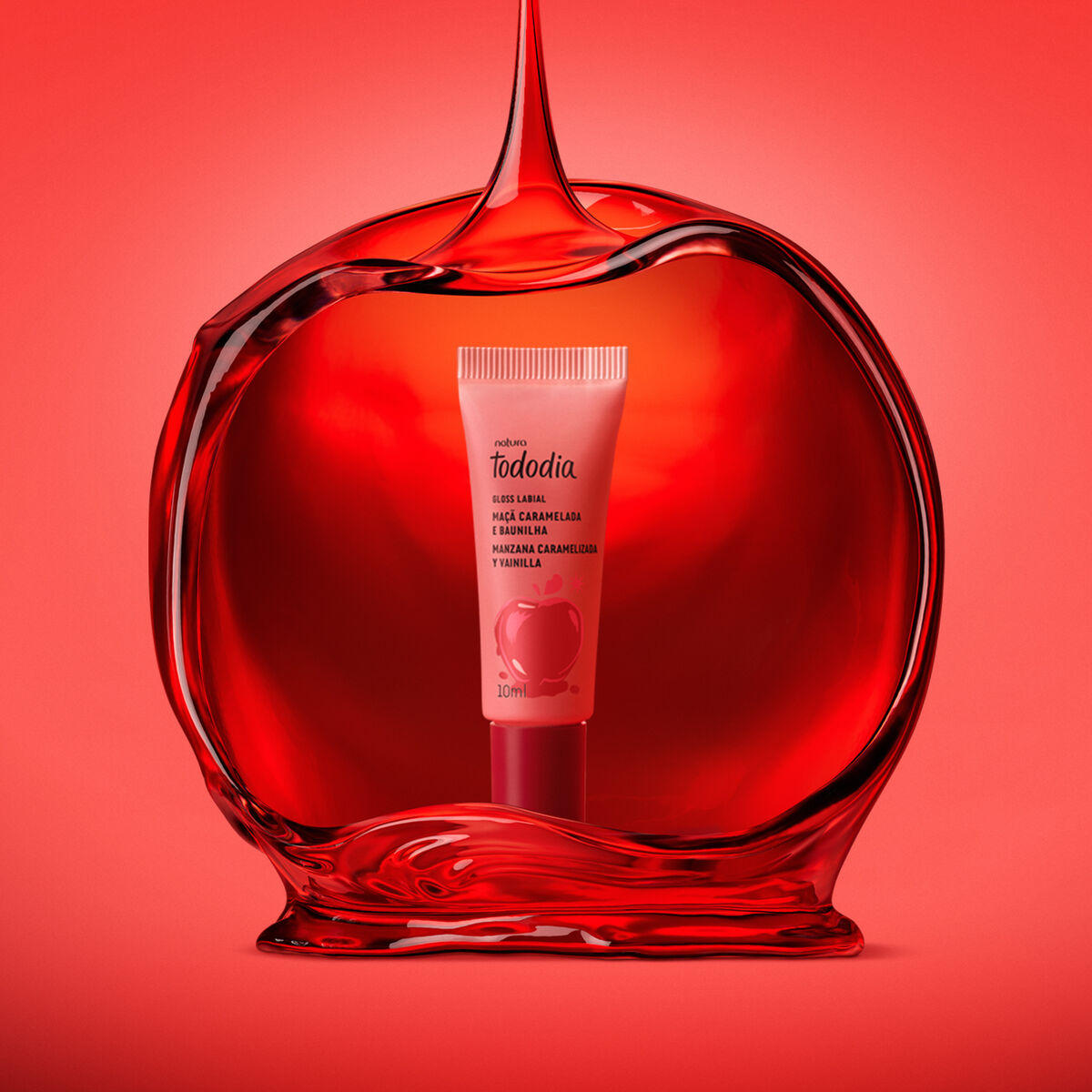 Tododia Caramelized Apple & Vanilla Lip Gloss 10ml