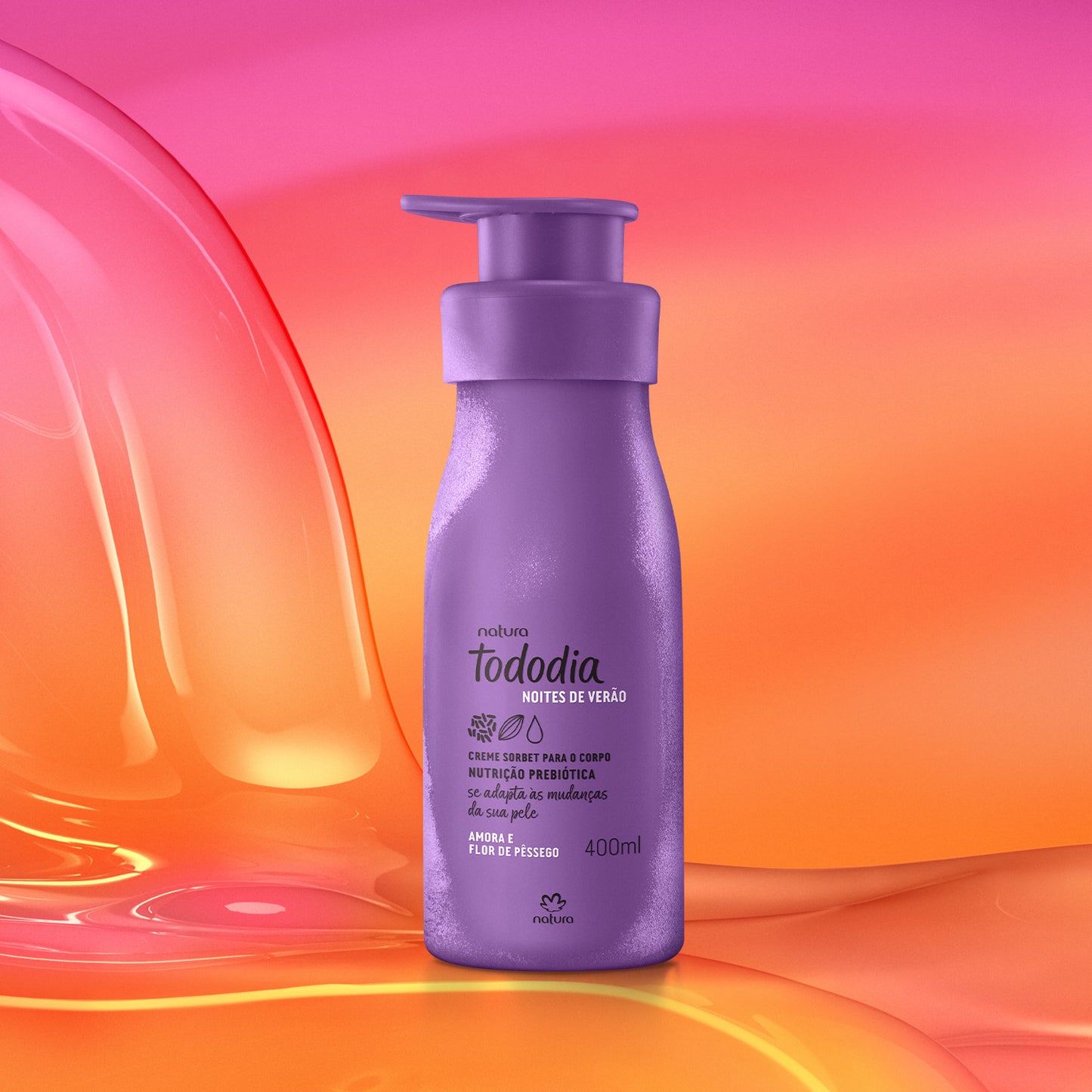TODODIA - Body Cream Blackberry and Peach Blossom Nutritive
