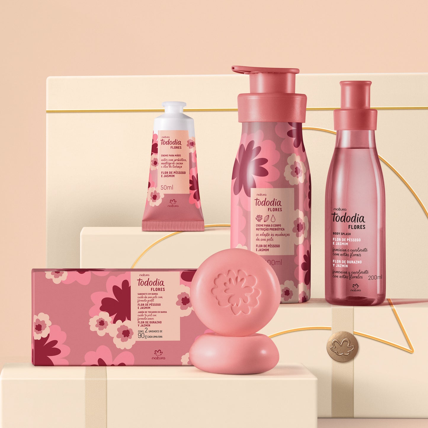 TODODIA - Flowers Gift Set (4 products)