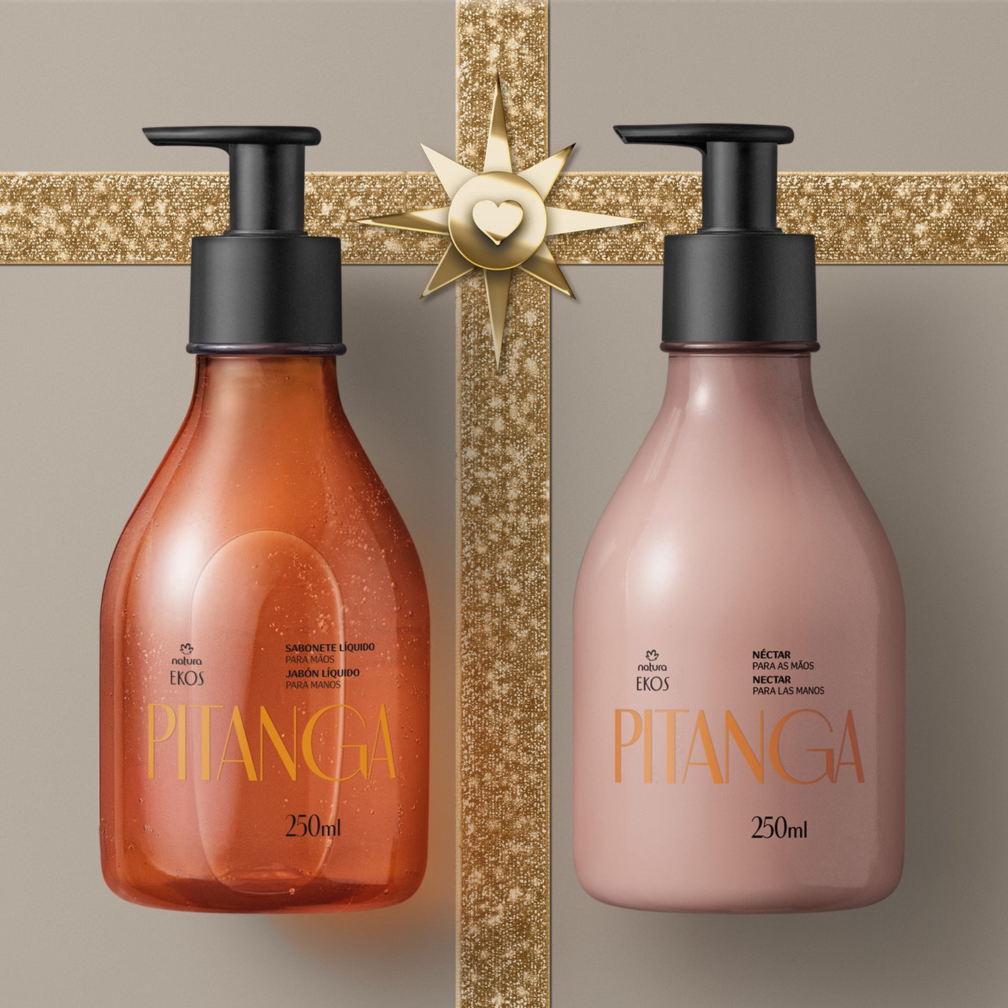 EKOS- Pitanga Gift liquid Hand Soap & Moisturizing Nectar for Hands