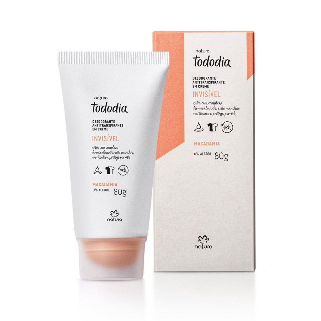 TODODIA - Macadamia Antiperspirant Cream Deodorant - 80g