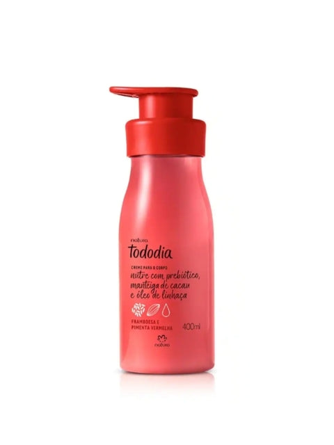 TODODIA - Nourishing Body Cream Framboesa e Pimenta Vermelha