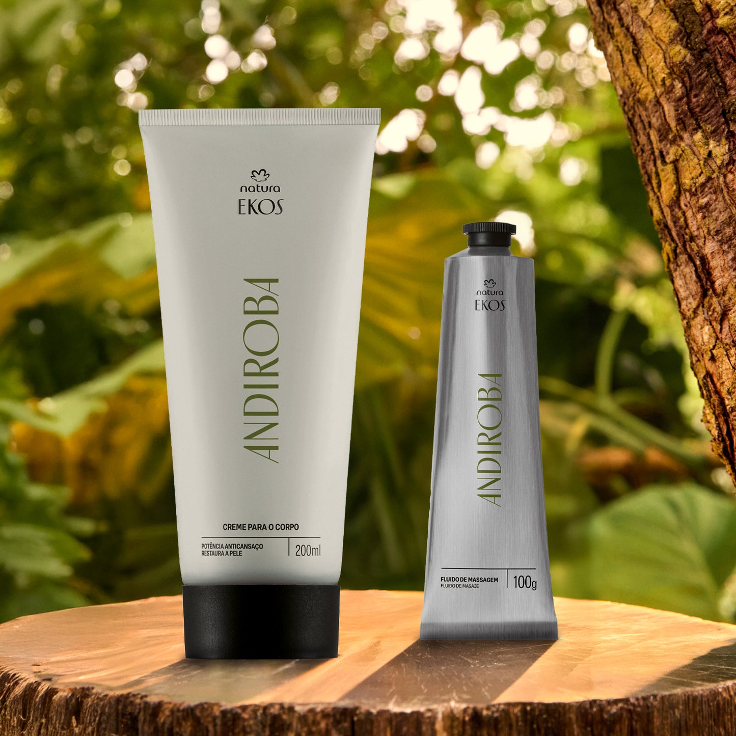Ekos - Andiroba Massage and Hydration Set.