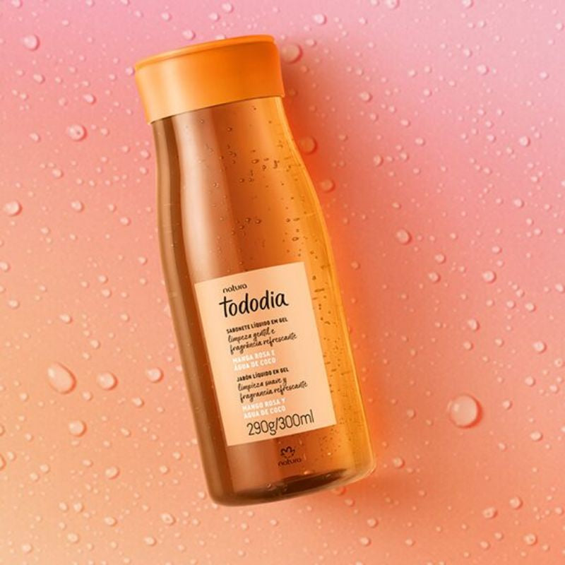 TODODIA - Gel Body Wash Pink Mango and Coconut Water 300ml