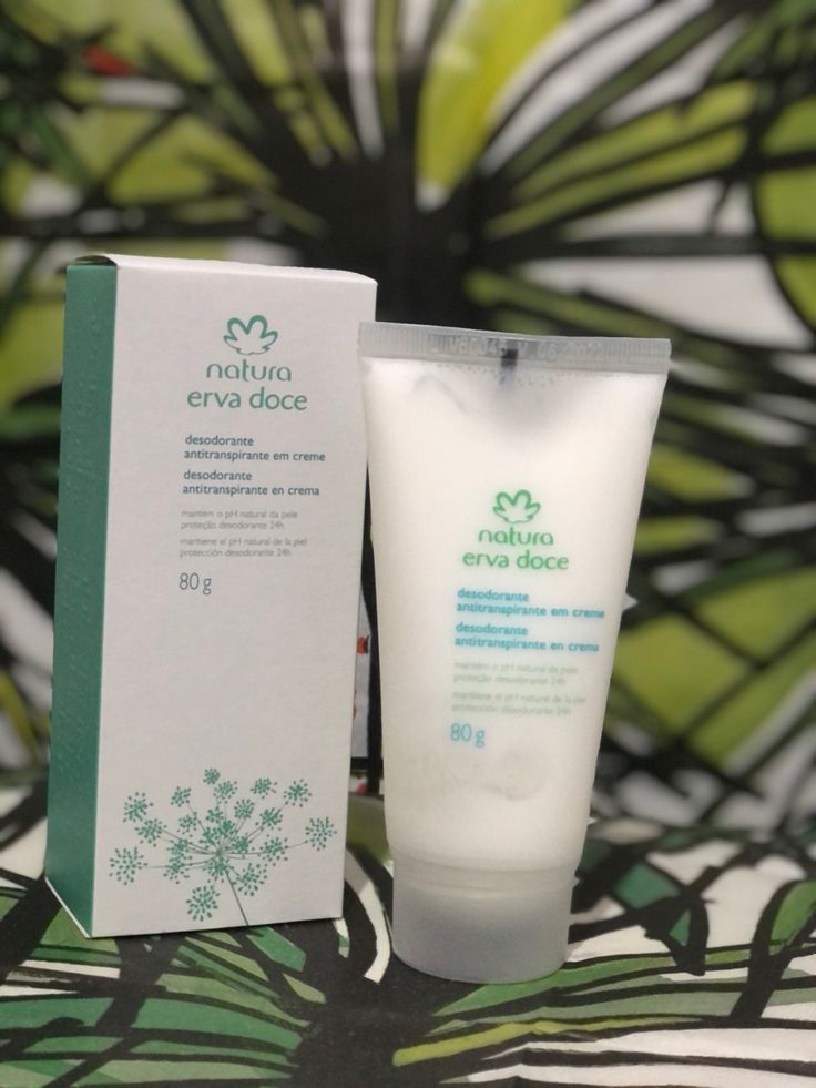 TODODIA - Erva Doce Antiperspirant Cream Deodorant 80g