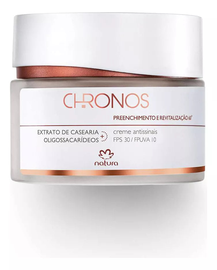 Chronos Anti-aging Cream Filling and Revitalization 60+ Night Chronos Derma
