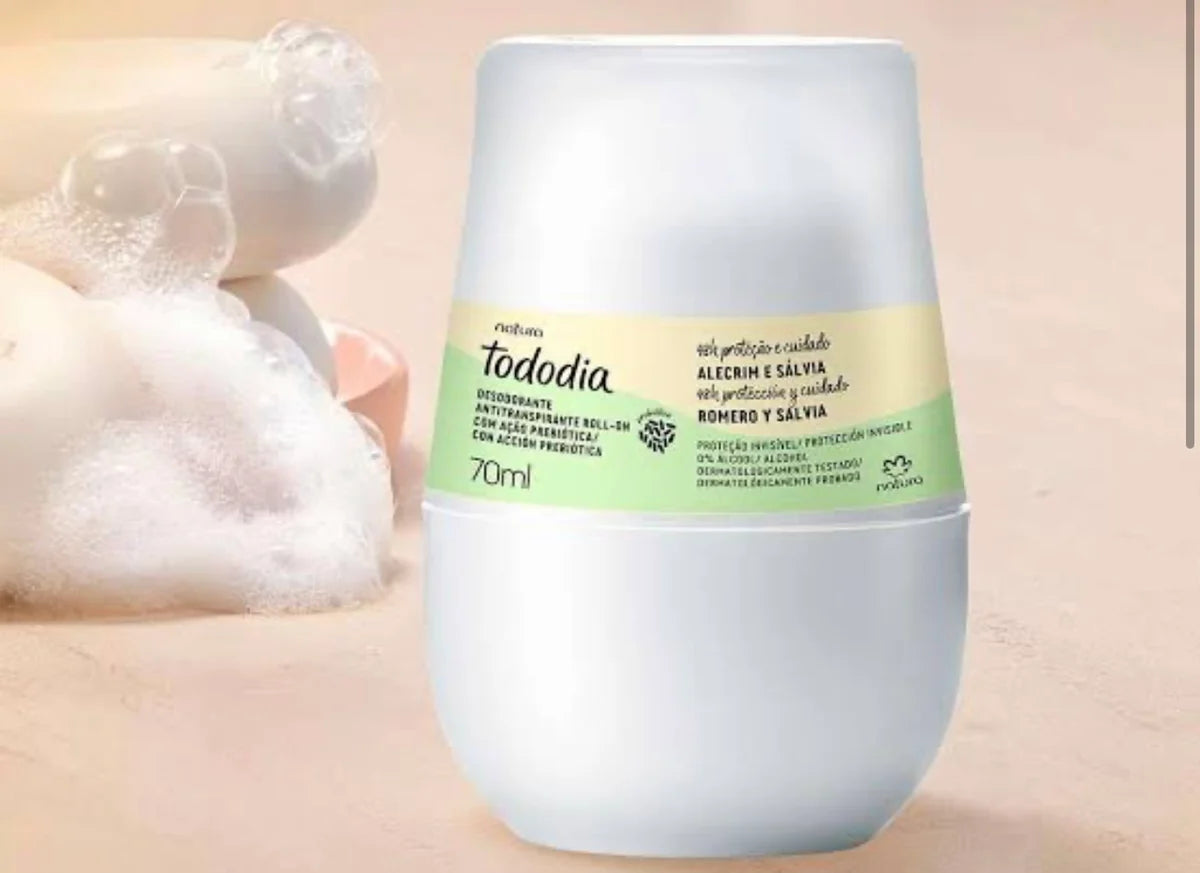 TODODIA - Roll-On Antiperspirant Deodorant Rosemary and Sage
