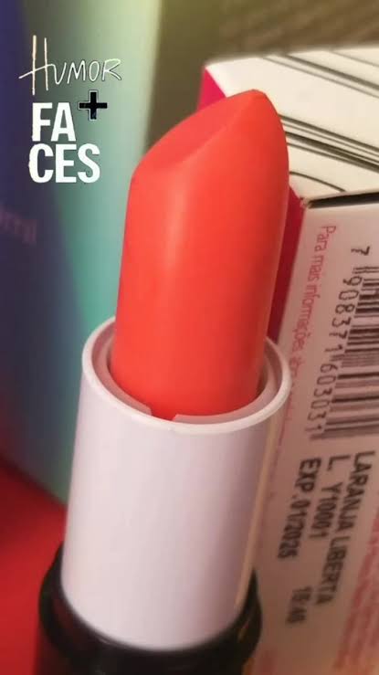 FACES Matte Lipstick Laranja Liberta