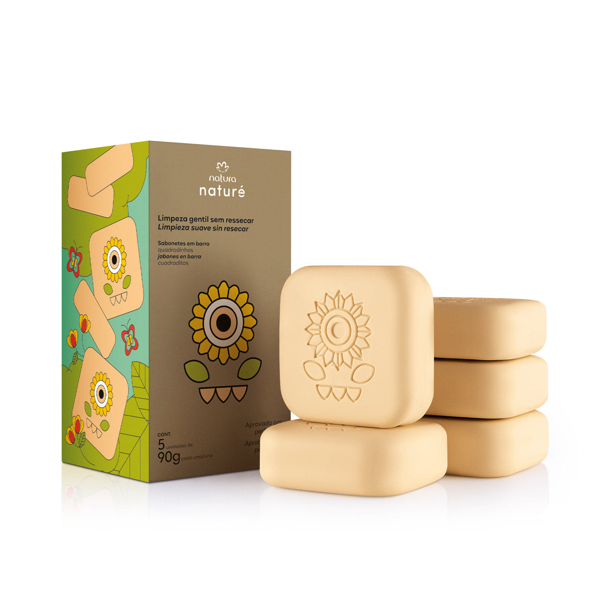 Naturé - kids Soap Bar Quadradinhos