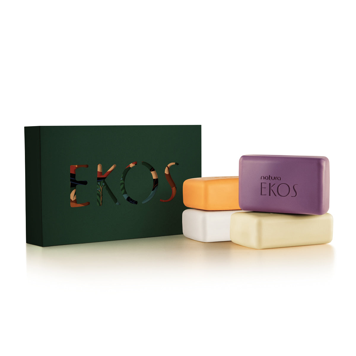 EKOS - Giftable Soap Box - Açaí - Passion Fruit - Tucumã -Chestnut