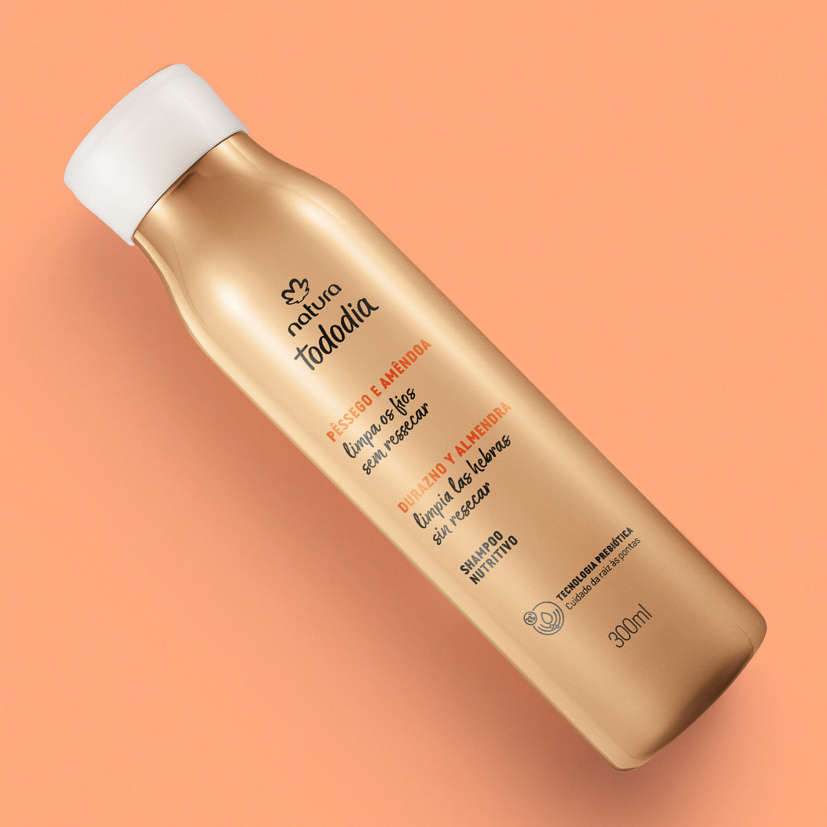 TODODIA - Shampoo Peach and Almond Nourishing