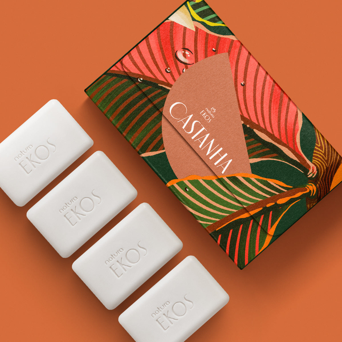 EKOS - Chestnut Creamy Pure Vegetable Bar Soap