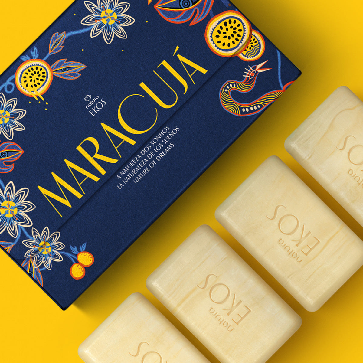 EKOS - Pure Vegetable Bar Soap Passion Fruit Nature of Dreams