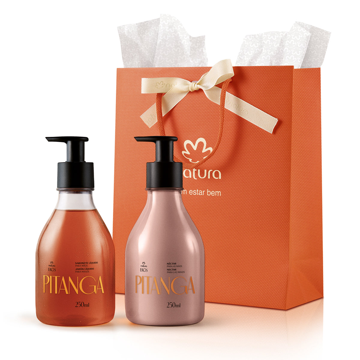 EKOS- Pitanga Gift liquid Hand Soap & Moisturizing Nectar for Hands