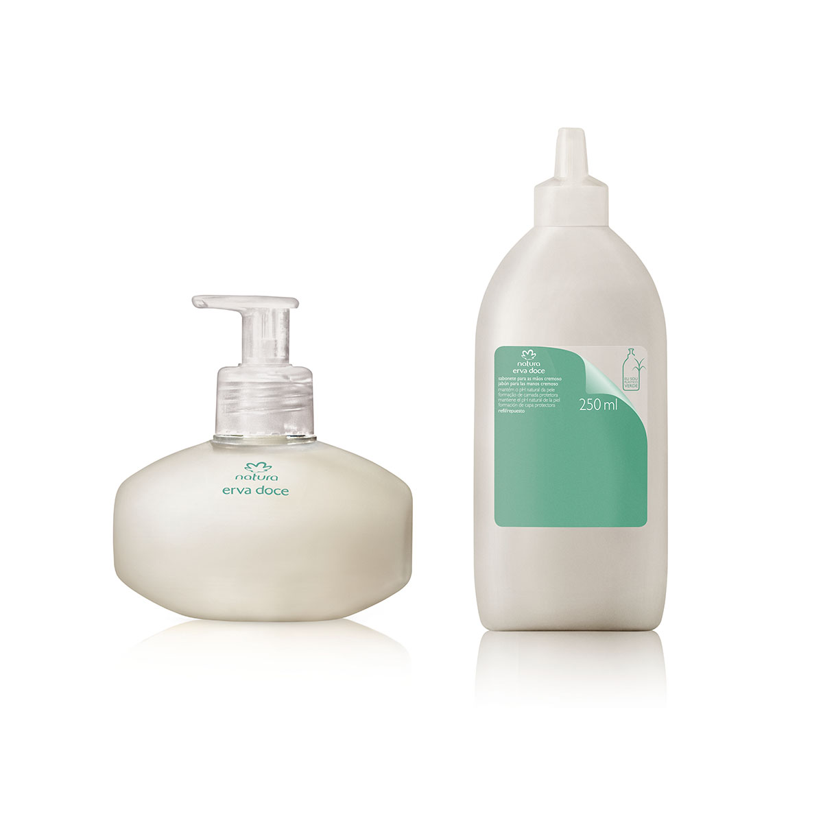 Erva Doce Liquid Hand Soap with Refill.