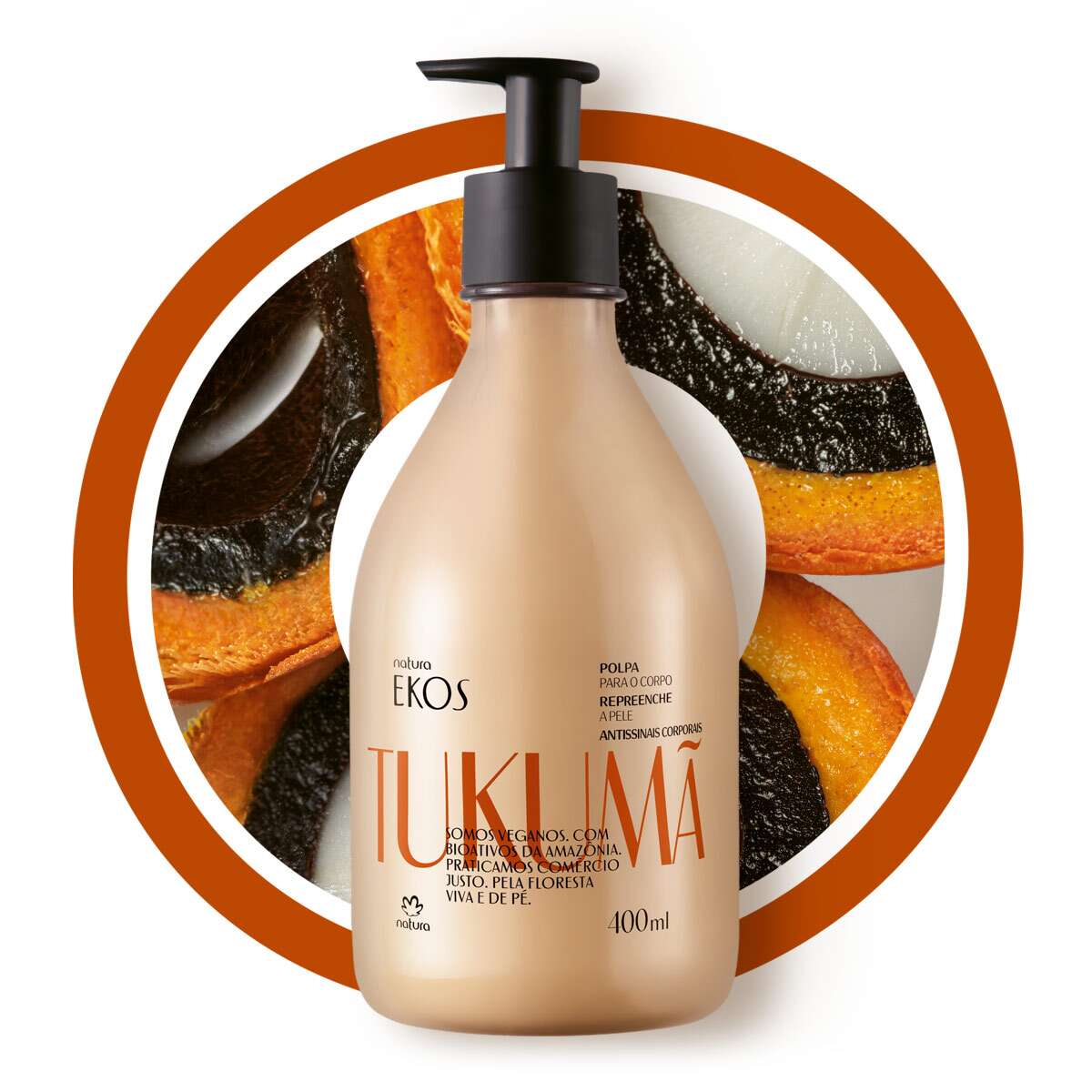 Ekos - Moisturizing Body Deodorant Pulp Tukumã