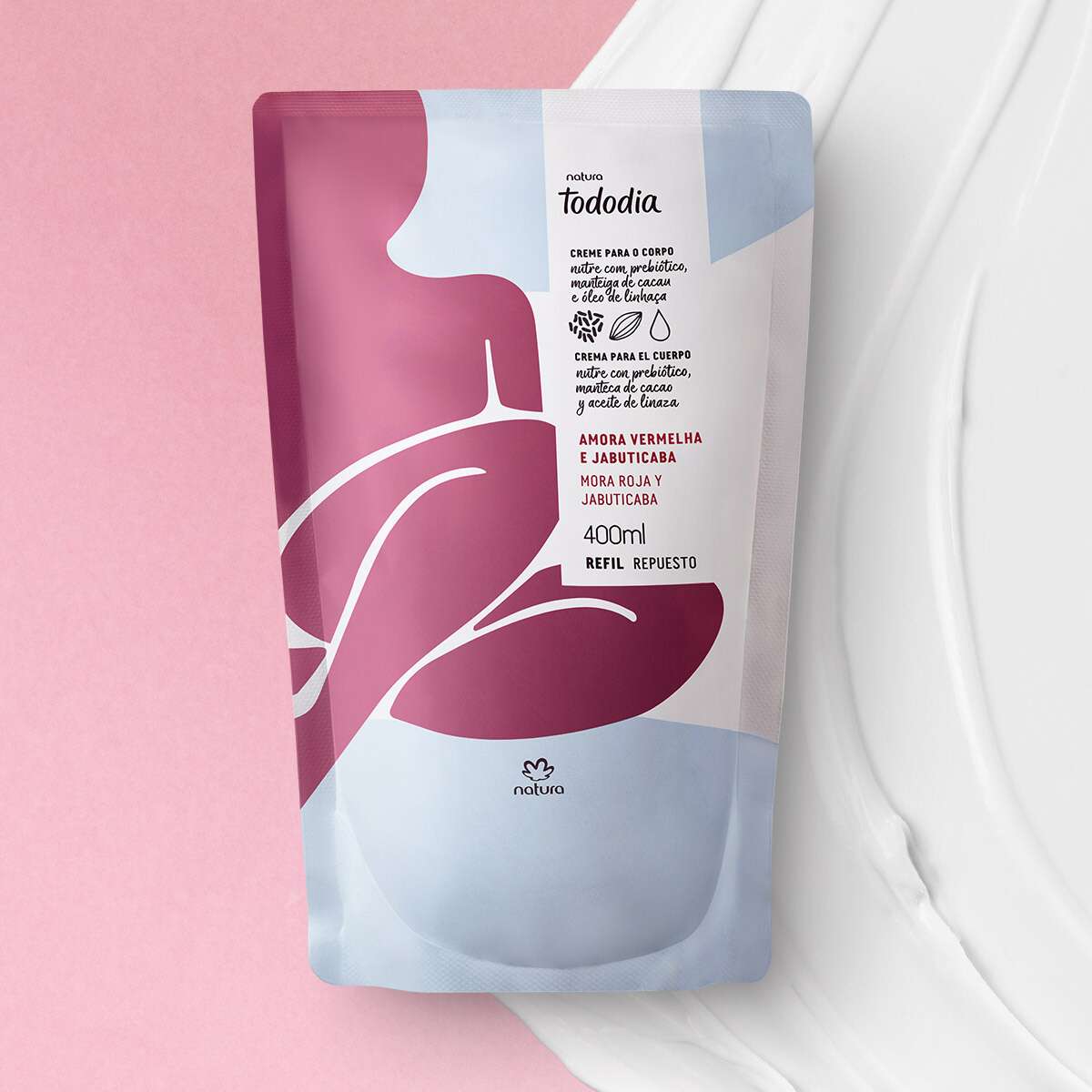TODODIA - Nourishing Body Cream - Ameixa e Flor de Baunilha