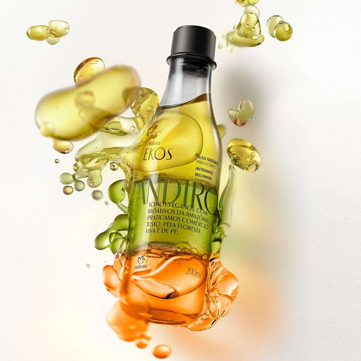 EKOS - Andiroba Triple Phase Shower Oil