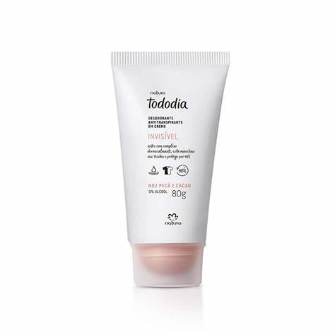 TODODIA - Noz Peca e Cacau Cream Deodorant 80g