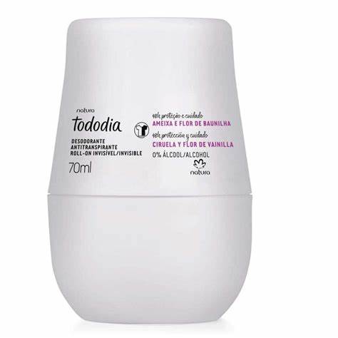 TODODIA - Roll-On Antiperspirant Deodorant Plum and Vanilla Flower