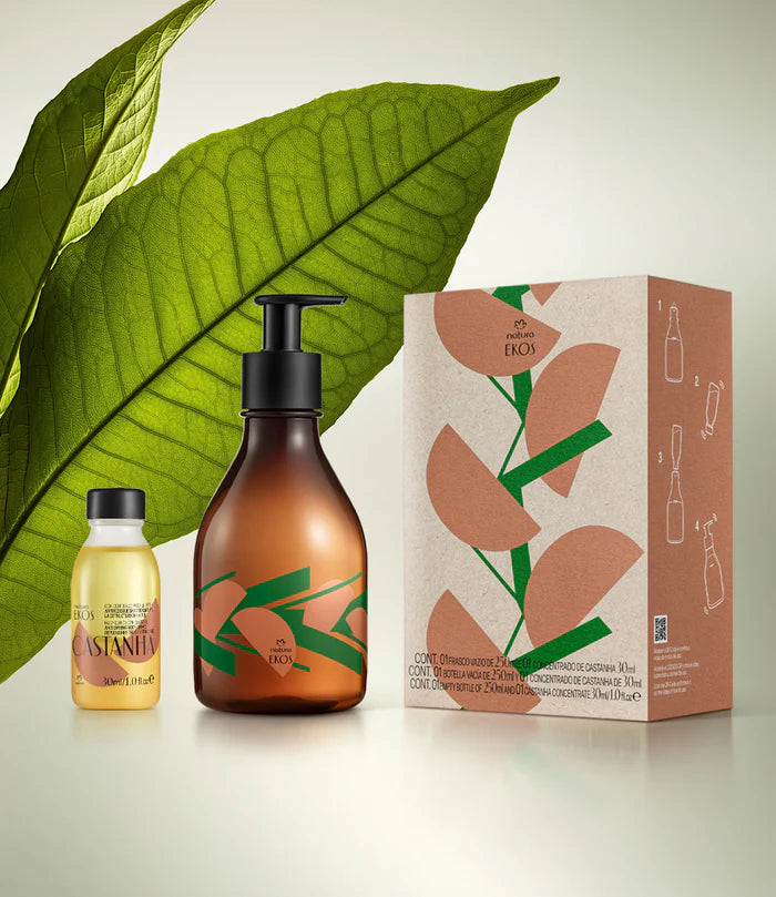 Ekos Castanha Body Lotion Concentrate Kit