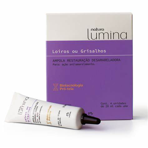 LUMINA - Hair Treatment Ampoule Blond & Gray hair.