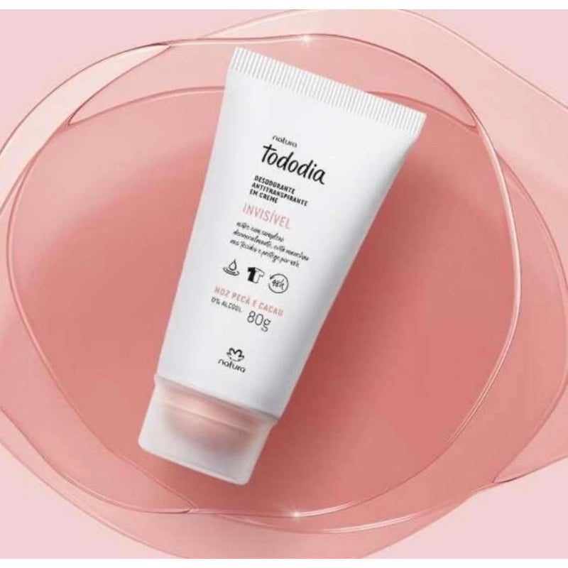 TODODIA - Noz Peca e Cacau Cream Deodorant 80g