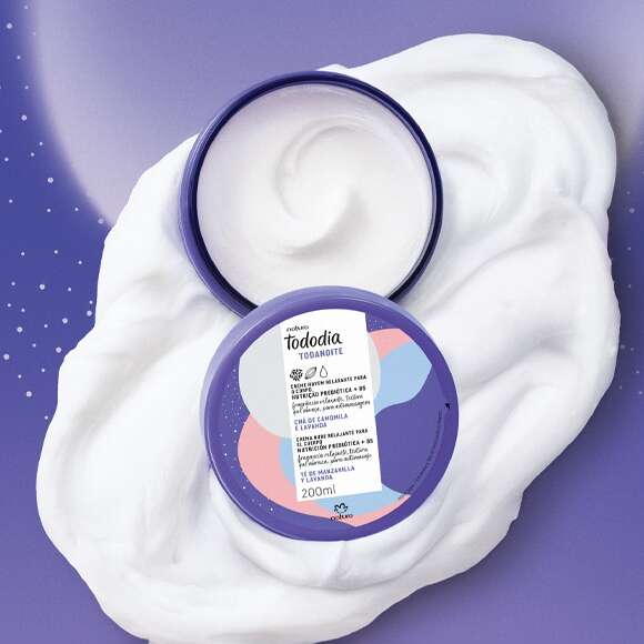 TODODIA - Nourishing Body Cream Cha de Camomila e lavanda