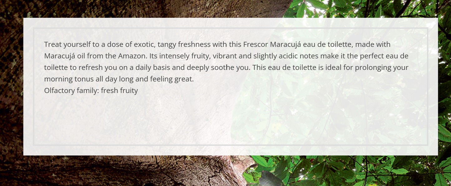EKOS - Maracuja Frescor eua de Toilette.