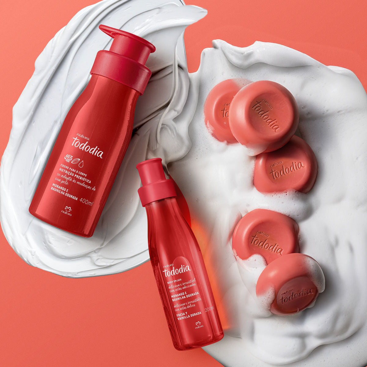 Tododia - Strawberry & Golden Vanilla Gift Set
