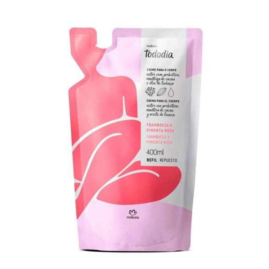 TODODIA - Nourishing Body Cream Framboesa e Pimenta Rosa