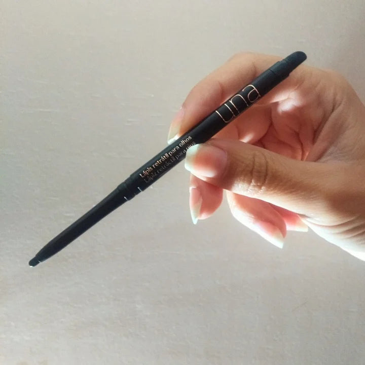 Una Retractable Eye Pencil Black