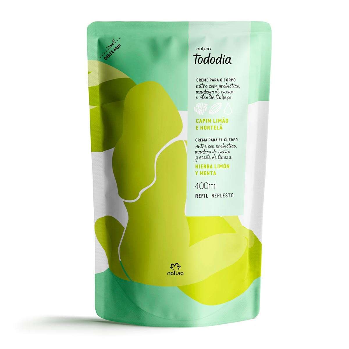 TODODIA- Nourishing Body Cream Capim Limão e Hortelã
