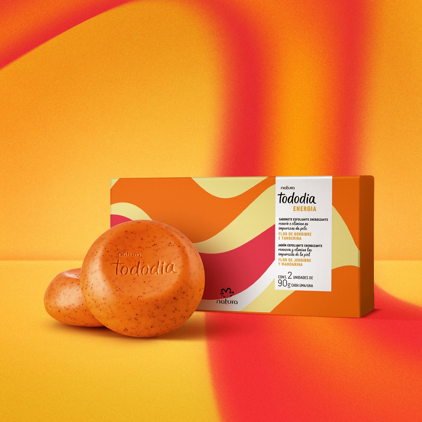 TODODIA - Exfoliating Bar Soap Energy