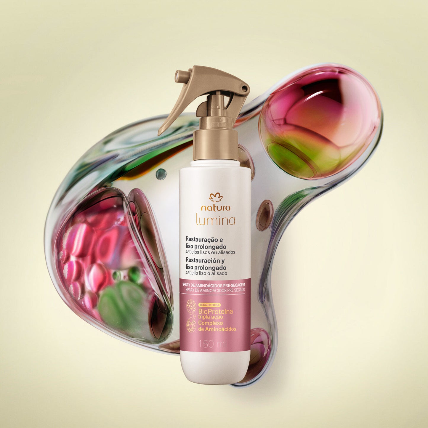 Lumina Amino Acid Pre-Blow Dry Spray – Restoration & Long-Lasting Smooth Hair