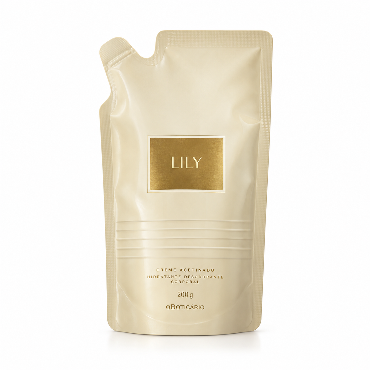 Boticário - Lily Satin Moisturizing Deodorant Body Cream Refill