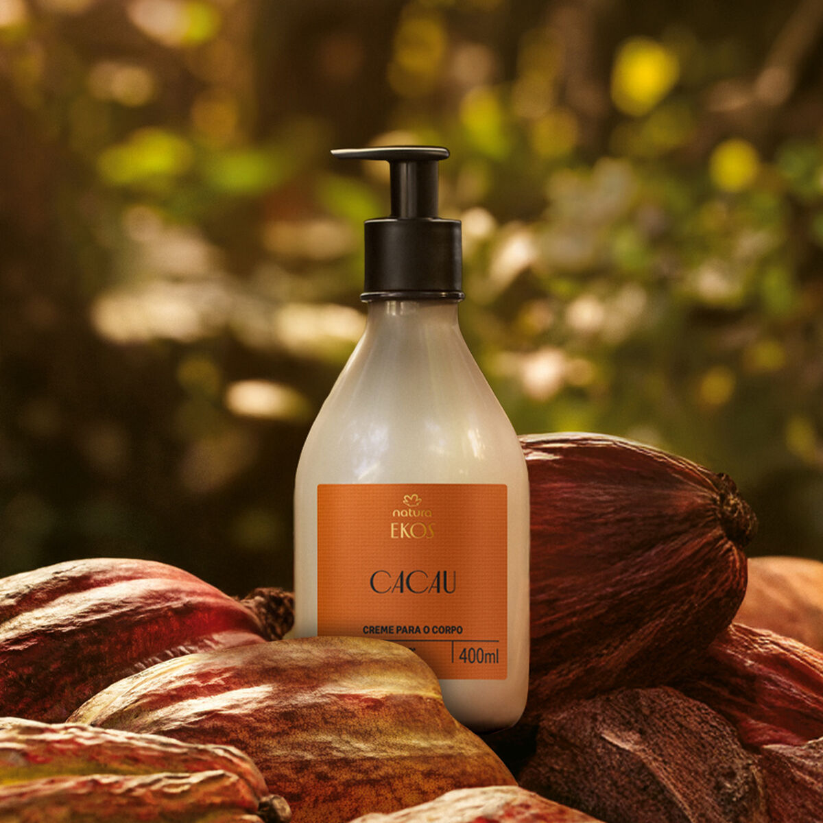 Ekos - Moisturizing Body Deodorant Pulp Cacau 400ml