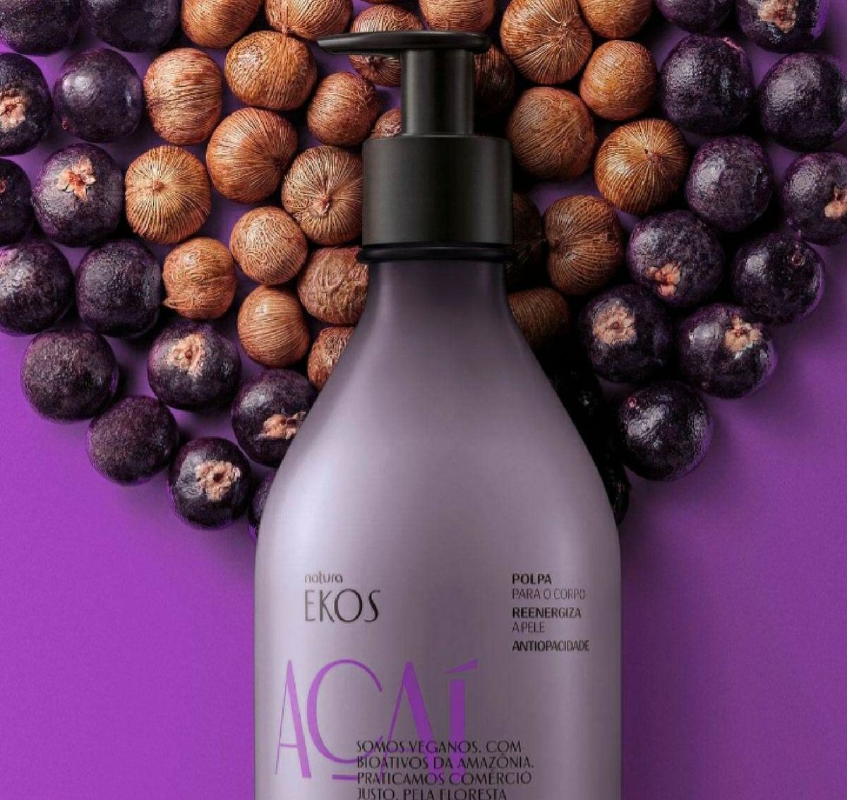 EKOS - Moisturizing Body Deodorant Pulp Açaí