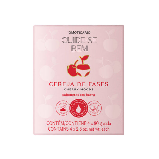 Boticario - Cuide-Se Bem Cherry Phase Bar Soaps