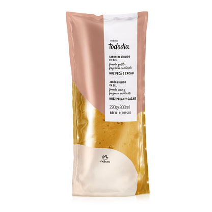 TODODIA - Gel Body Wash Noz Pecã e Cacau
