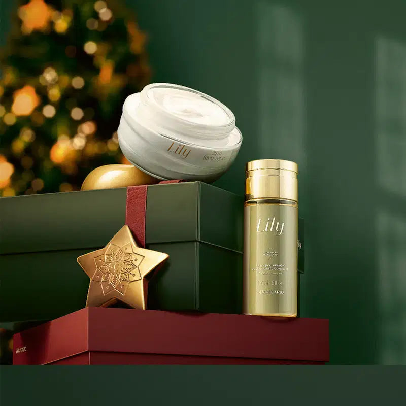 Boticário - Lily Satin Body Care Christmas Gift Set