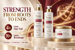 Eudora - Siàge Dermo Hair Anti Hair Fall Strengthening Set Shampoo Conditioner and Hair Mask