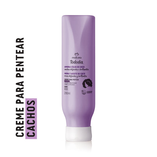TODODIA -Leave-in Cream for Curls Blackberry and Coconut Oil