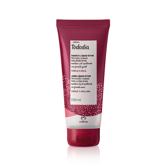 TODODIA - Cherry and Hazelnut Intimate Liquid Soap