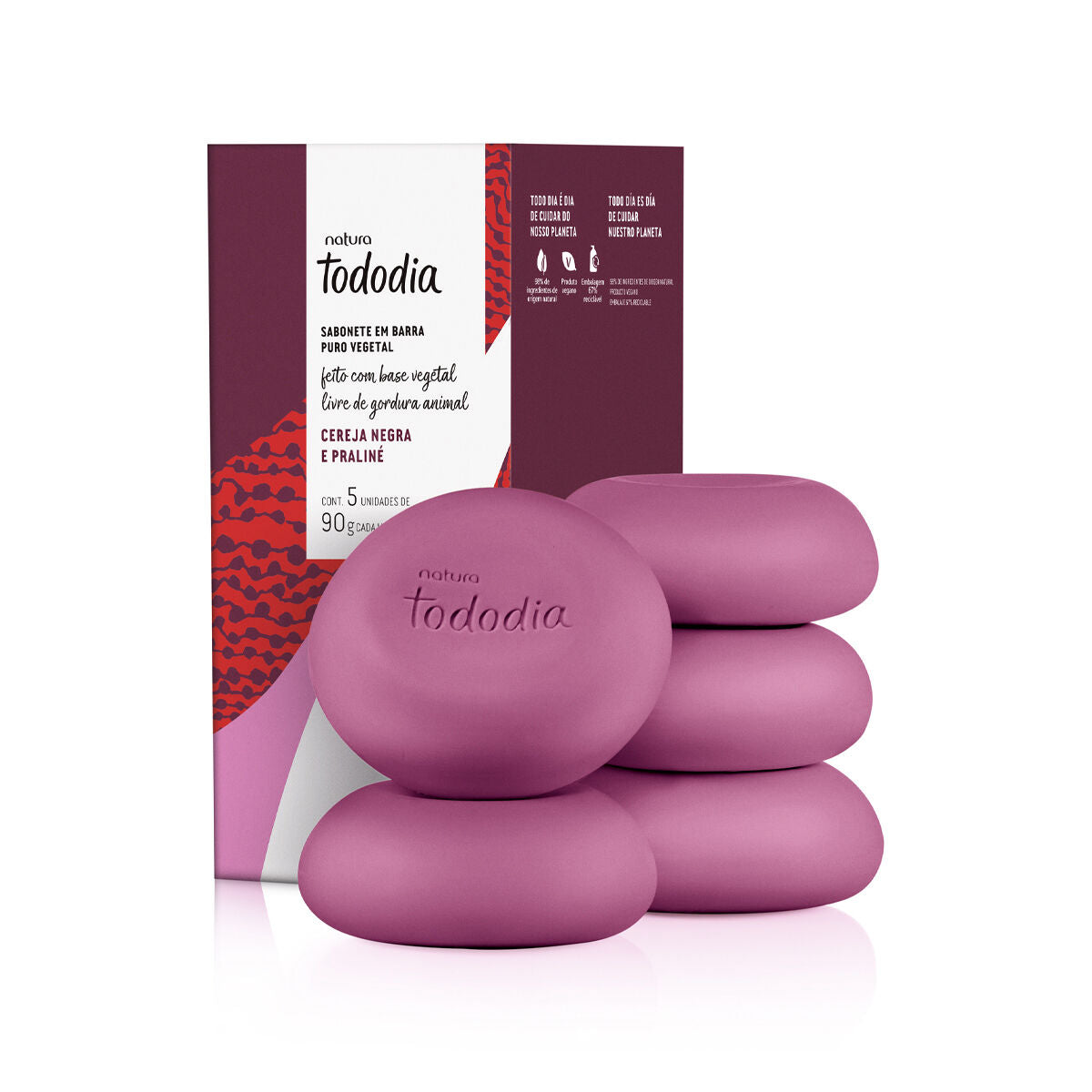 Tododia Black Cherry Bar Soap – Creamy Cleansing & Irresistible Fragrance