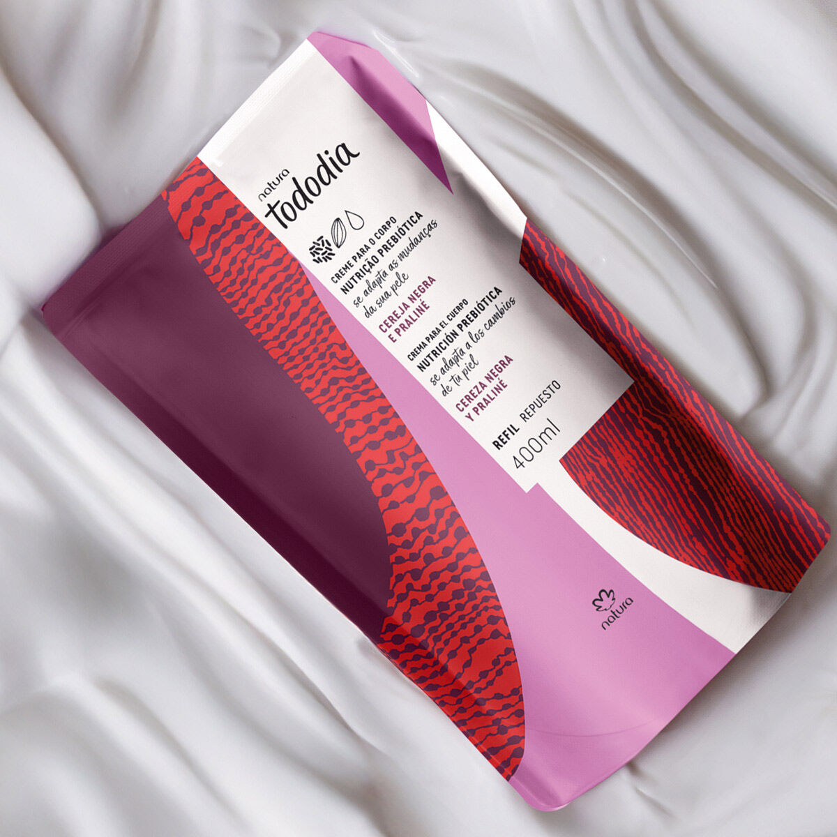 Tododia - Black Cherry & Praline Nourishing Body Lotion Refill 400ml