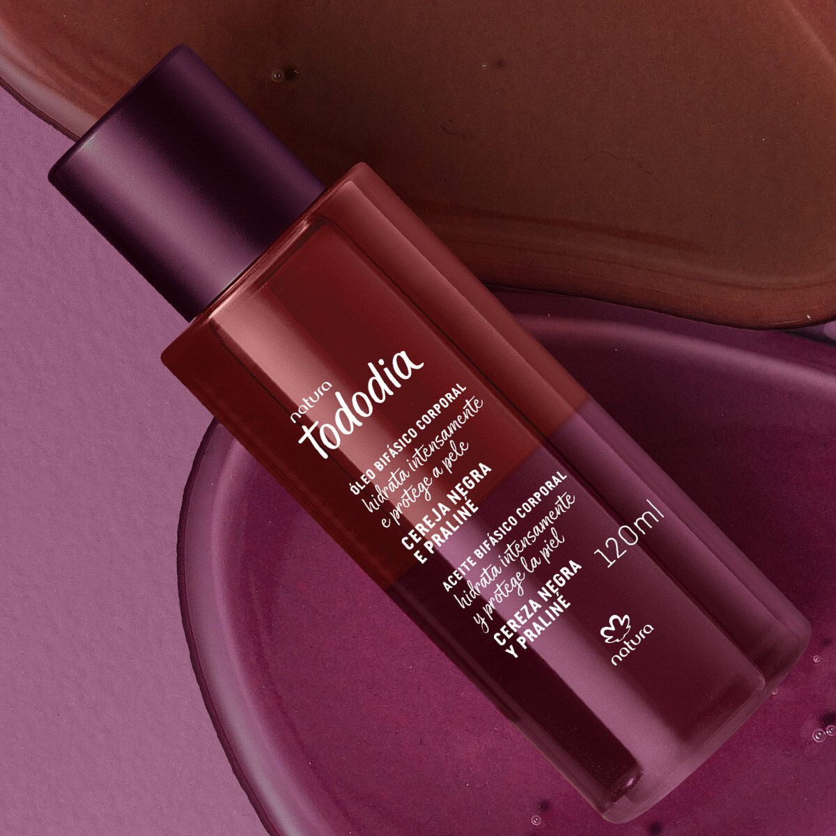 Tododia - Black Cherry & Praline Bi-Phase Body Oil